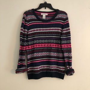 Patterned sweater